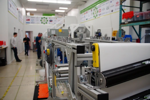 Assembly team completing critical integration steps prior to Factory Acceptance Testing (FAT)